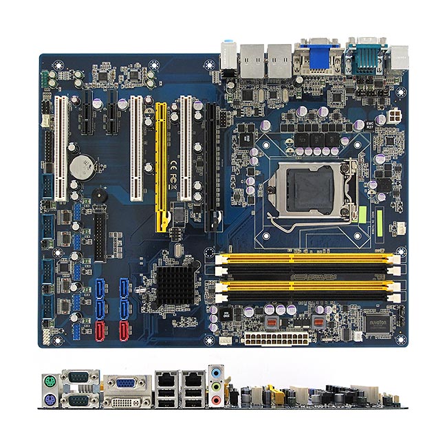 BC67Q Intel Q67 ATX Motherboard supports 2nd Generation Intel Core i7, i5, i3 Processors