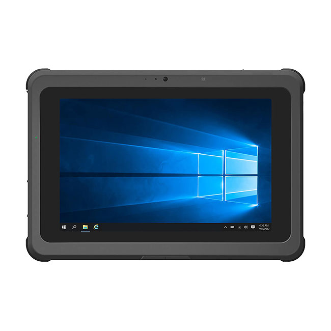 CAXA0 10 inch Semi Rugged Tablet Intel N3350 Front View