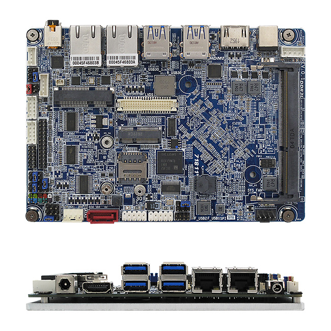 ECM-3455J Intel Celeron J3455 3.5” SBC Micro Module