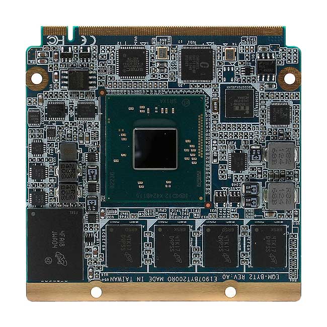 EQM-BYT2 Intel Atom E3825/E3845 SoC QSeven Module 