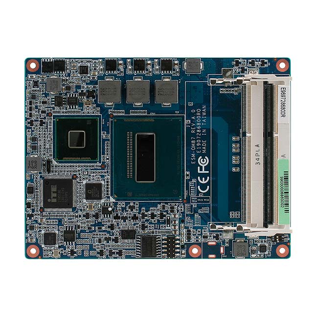ESM-QM87 4th Gen. Intel Core i7/i5/i3 COM Express Type 6 Module Intel QM87 Express Chipset