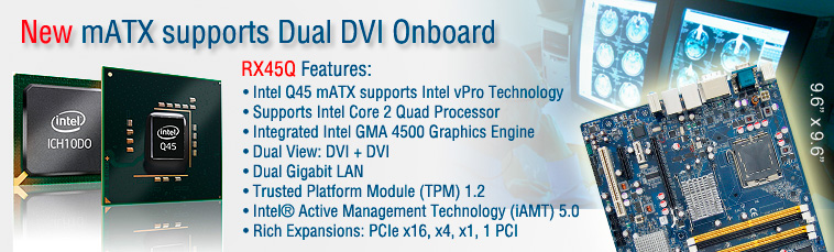 RX45Q support Dual DVI onboard