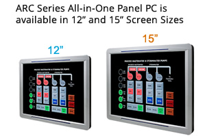 ARC Panel PC Screen Size