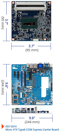 ESM-BDW: Intel Broadwell COMe Module