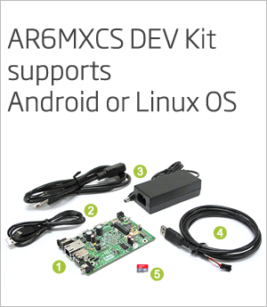 AR6MXCS Micro Board ARM Development Kit
