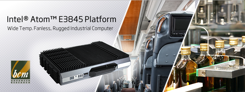 EMS-BYT Rugged Fanless Industrial Computer