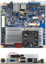 NX510D Nano ITX - Intel Atom D510 1.66 GHz Dual Core low-power processor