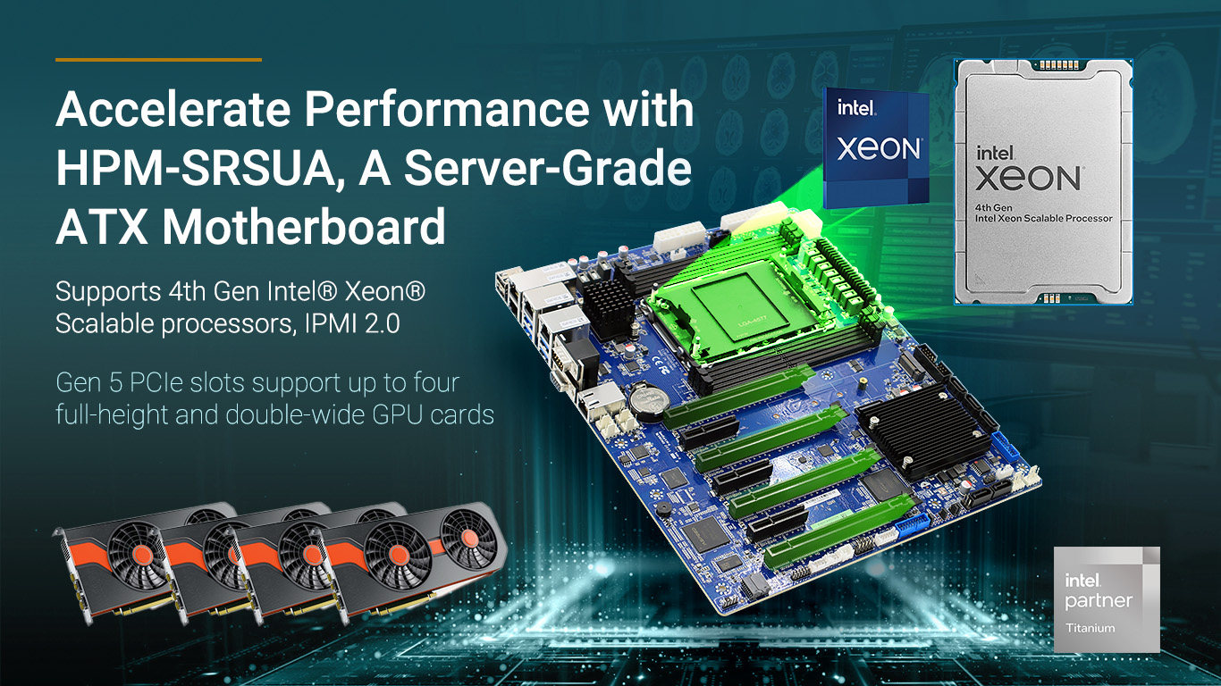 HPM-SRSUA Server-Grade ATX Motherboard