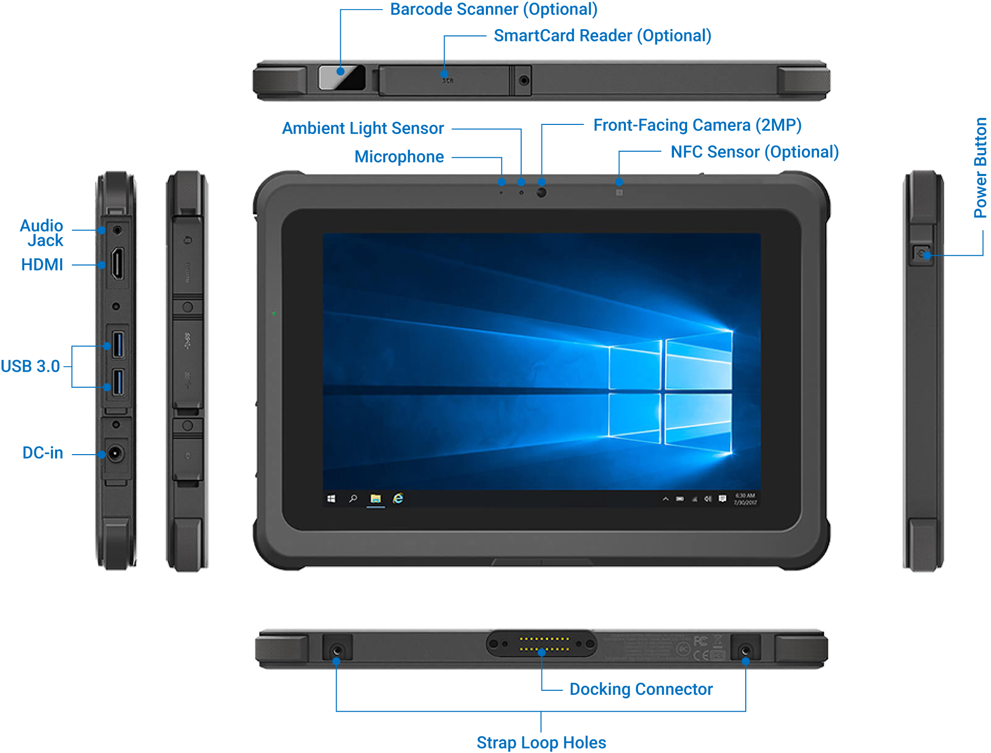 CAXA0 Industrial Tablet