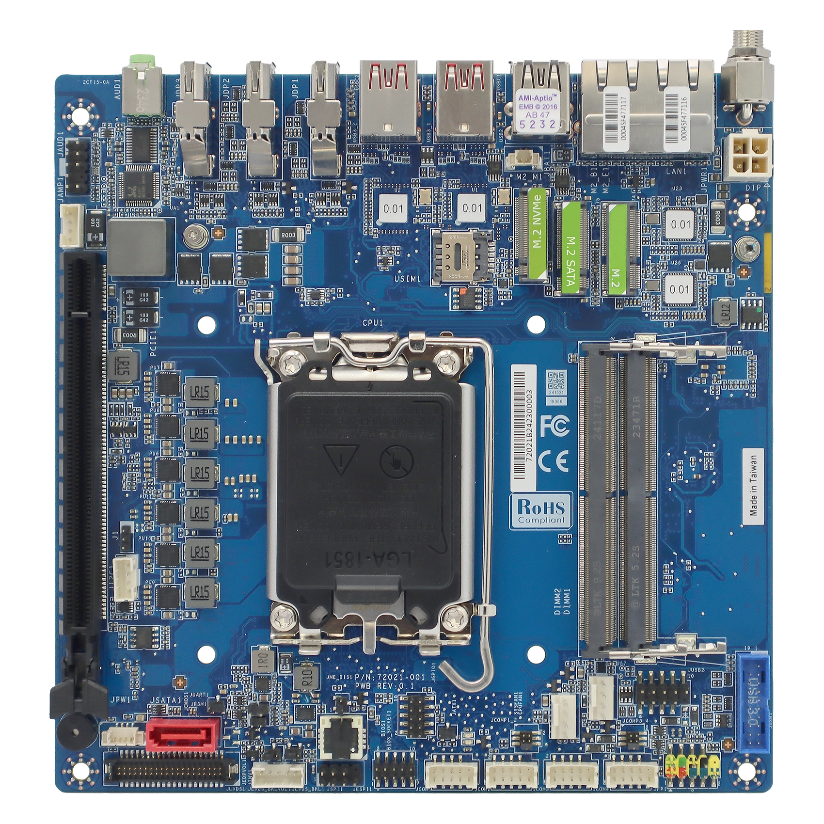 MX-MTLPS AI Meteor Lake PS Mini-ITX