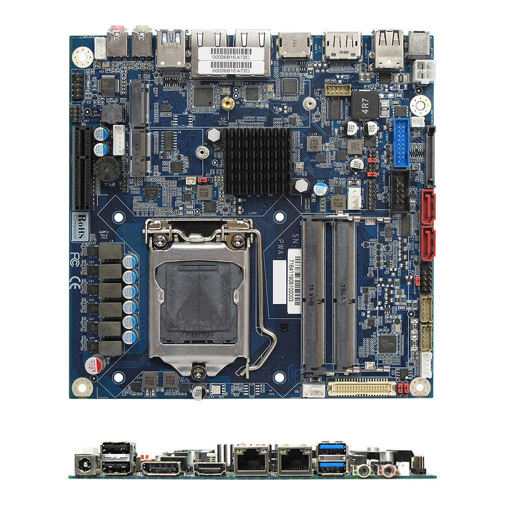 handicappet opretholde Flipper MX310HD Intel H310 mini-ITX motherboard supports 8th/9th Gen Intel Coffee  Lake Refresh 8 Core Processors