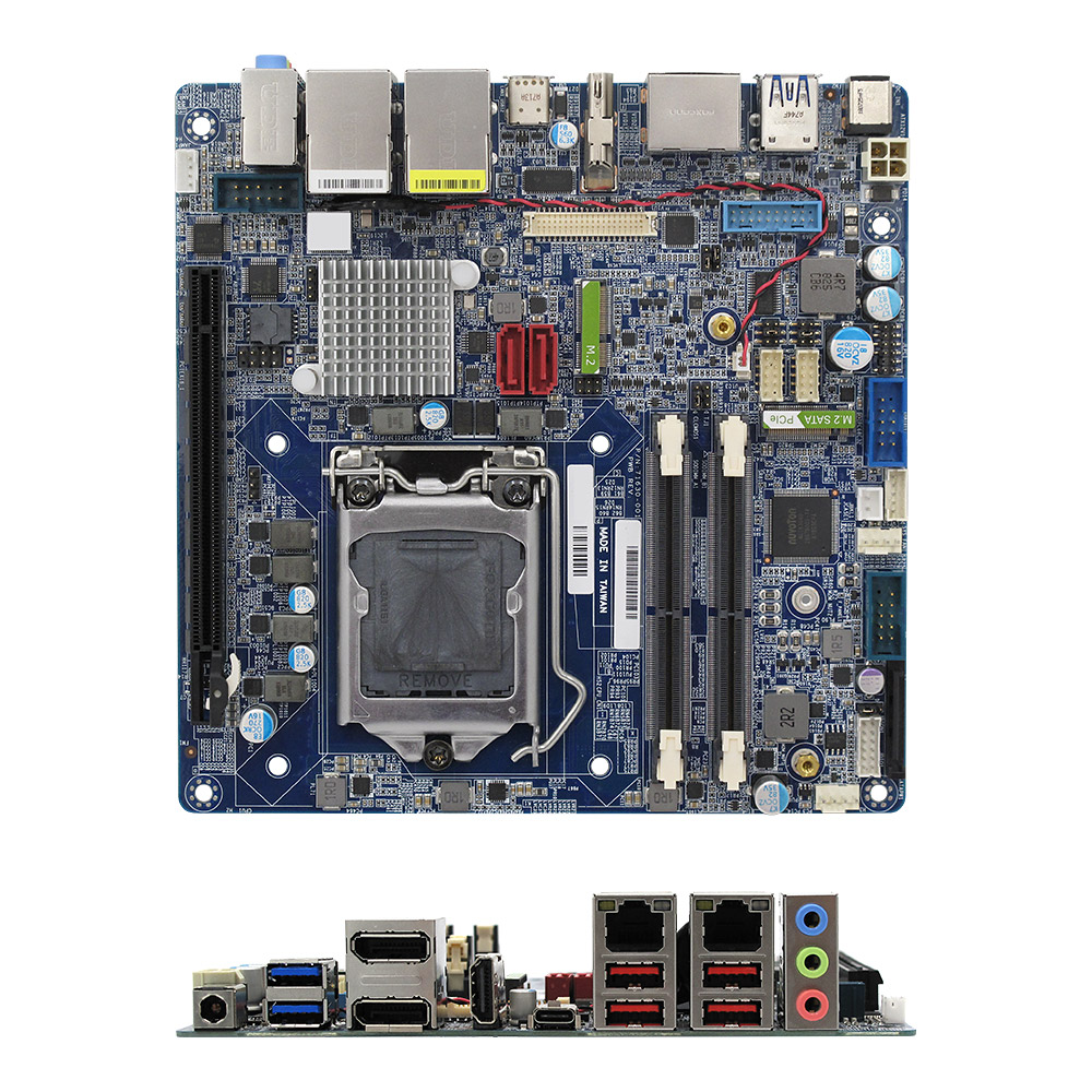 Ældre At Magnetisk MX370QD Intel Q370 mini-ITX motherboard supports 8th/9th Gen Intel Coffee  Lake 8 Core Processors