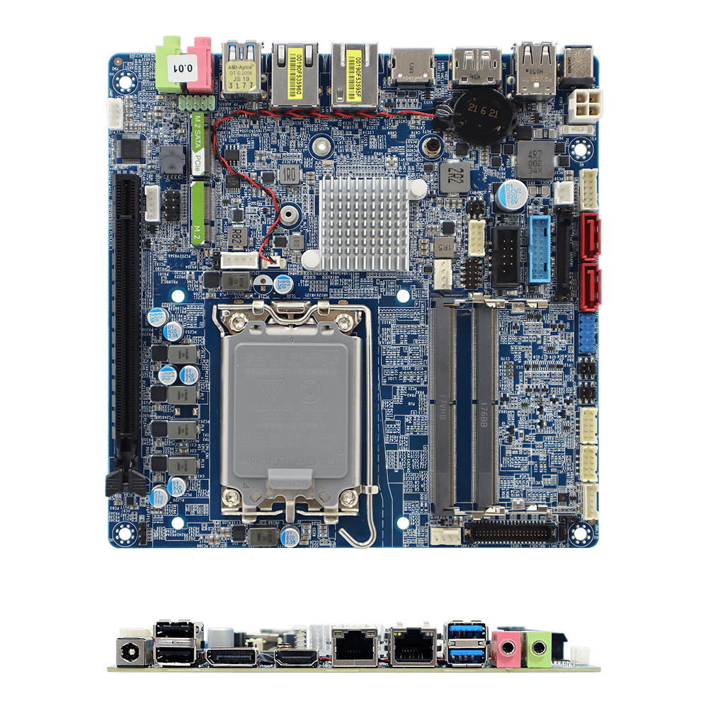 MX610HD - Intel H610E, Thin Mini-ITX Motherboard, Intel Alder Lake, Raptor  Lake, Meteror Lake