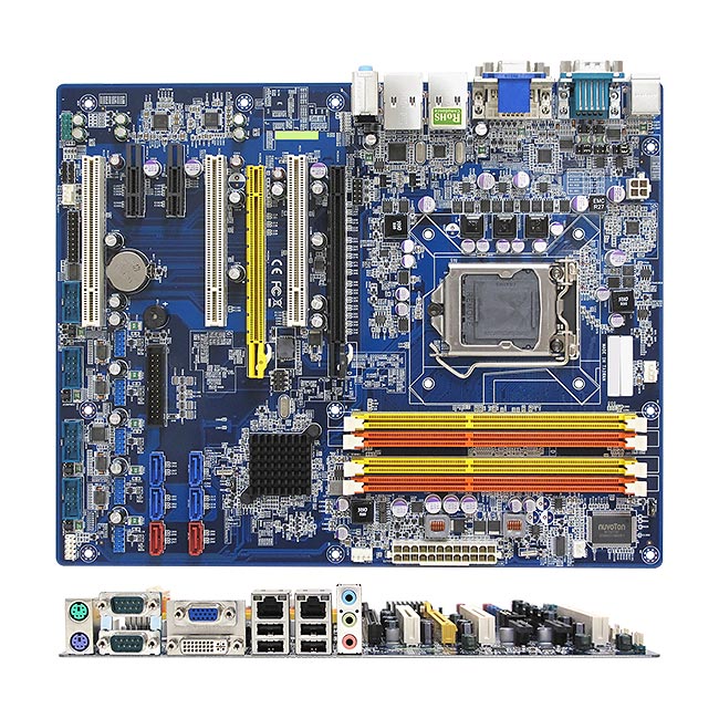 BC206C Intel C206 ATX Motherboard supports Intel Xeon and Intel Core i7/i5/i3 Processors and ECC Memory ideally for Server applications