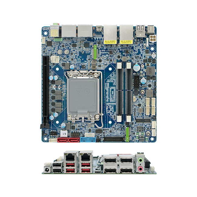 MX RPLPS Mini ITX Motherboard Intel Raptor Lake PS Mini ITX CPU PCH Multichip Package Thunderbolt 4
