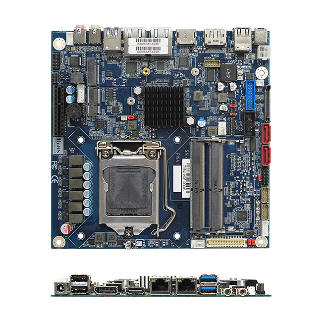 MX310HD Intel H310 mini-ITX motherboard supports 8th Gen Intel Coffee Lake Processors