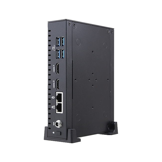 NUC-TGU Intel Tiger Lake UP3 Fanless NUC System with Table Stand