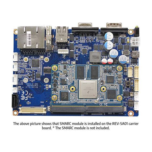 REV-SA01 SMARC Modules Carrier Board in 3.5 inch SBC Form Factor