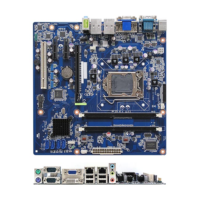 RX61H Intel H61 Micro ATX uATX Motherboard Ivy Bridge Sandy Bridge Platform
