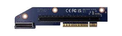 HPM-GNR1U Half Height Half Length 1U PCIe x8 Riser Card